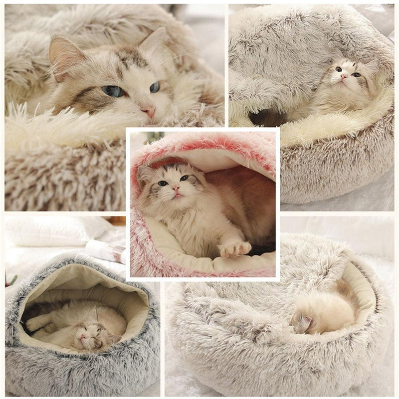 Flauschiges Bett 