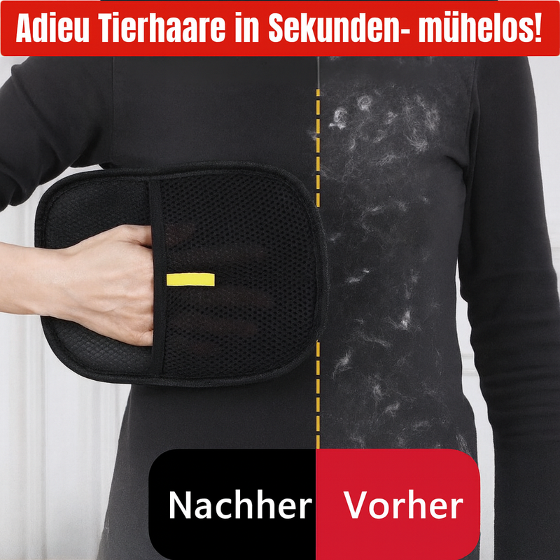 Elektrostatischer Handschuh zur Tierhaarentfernung – Peludita
