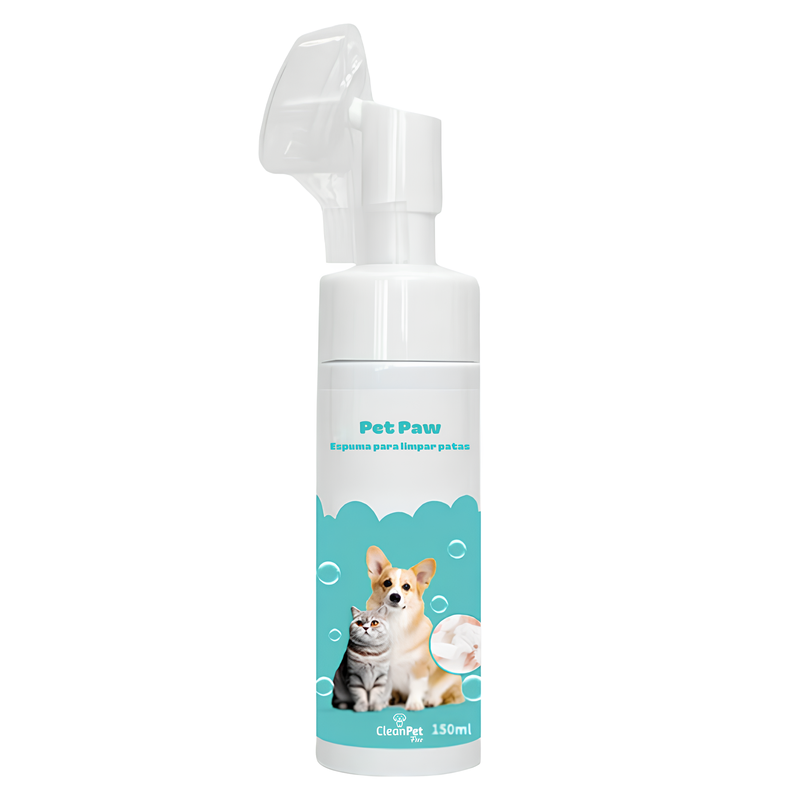 Peludita No-Rinse Pfotenreinigungsmousse für Hunde und Katzen 