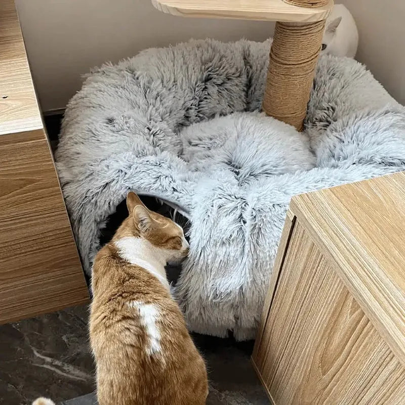Peludita 2 in 1 Fluffy Tunnel - SONDERANGEBOT 