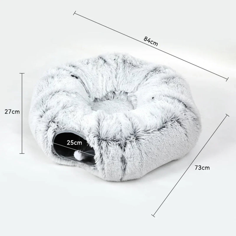 Peludita 2 in 1 Fluffy Tunnel - SONDERANGEBOT 