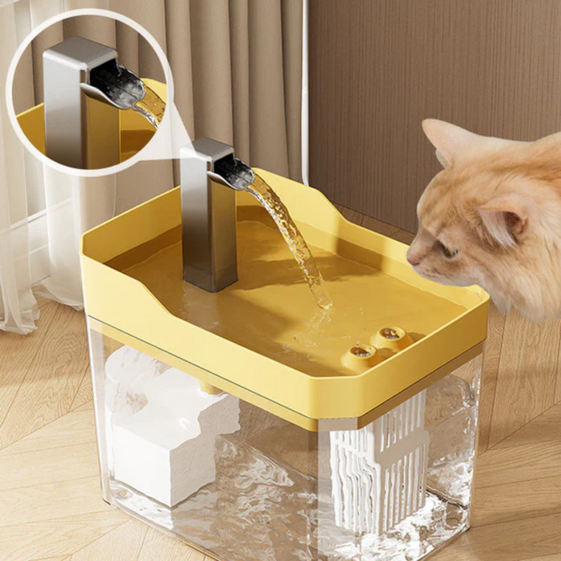 Peludita Automatischer Trinkbrunnen für Hunde und Katzen 