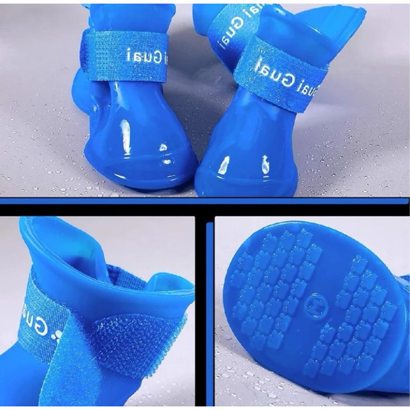 Pfotenschutzschuhe aus Silikon