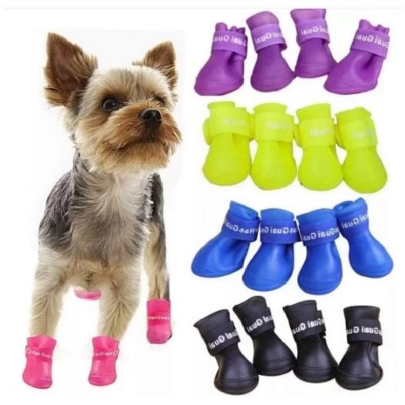 Pfotenschutzschuhe aus Silikon