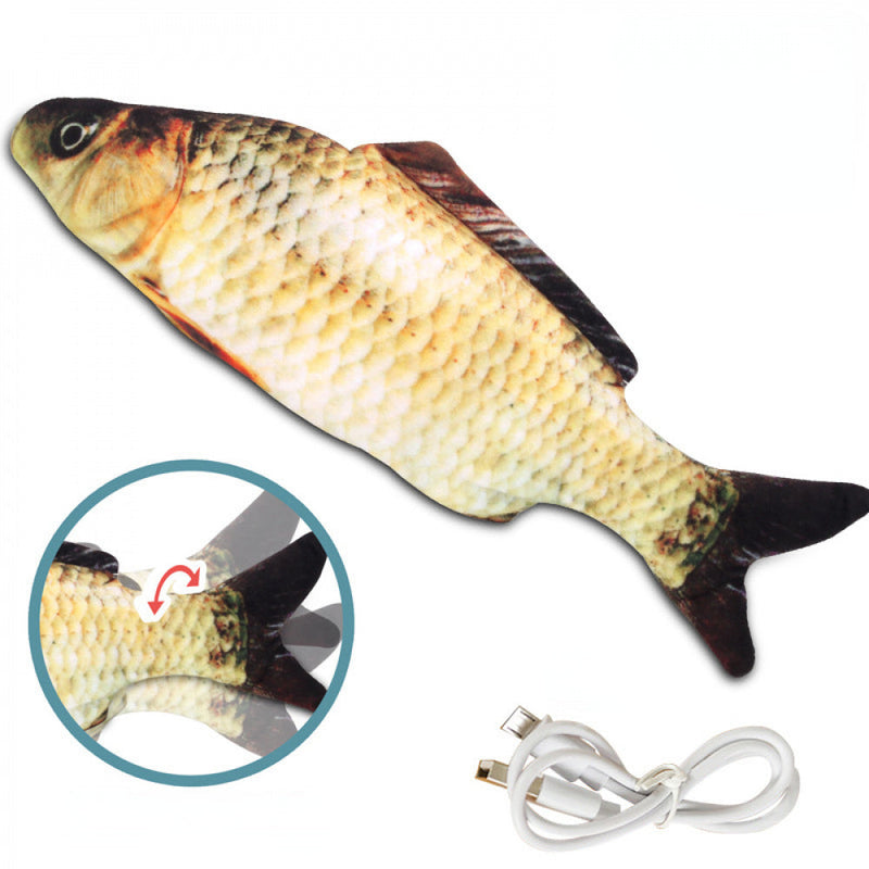 Interaktiver Fisch mit Peludita-Bewegung