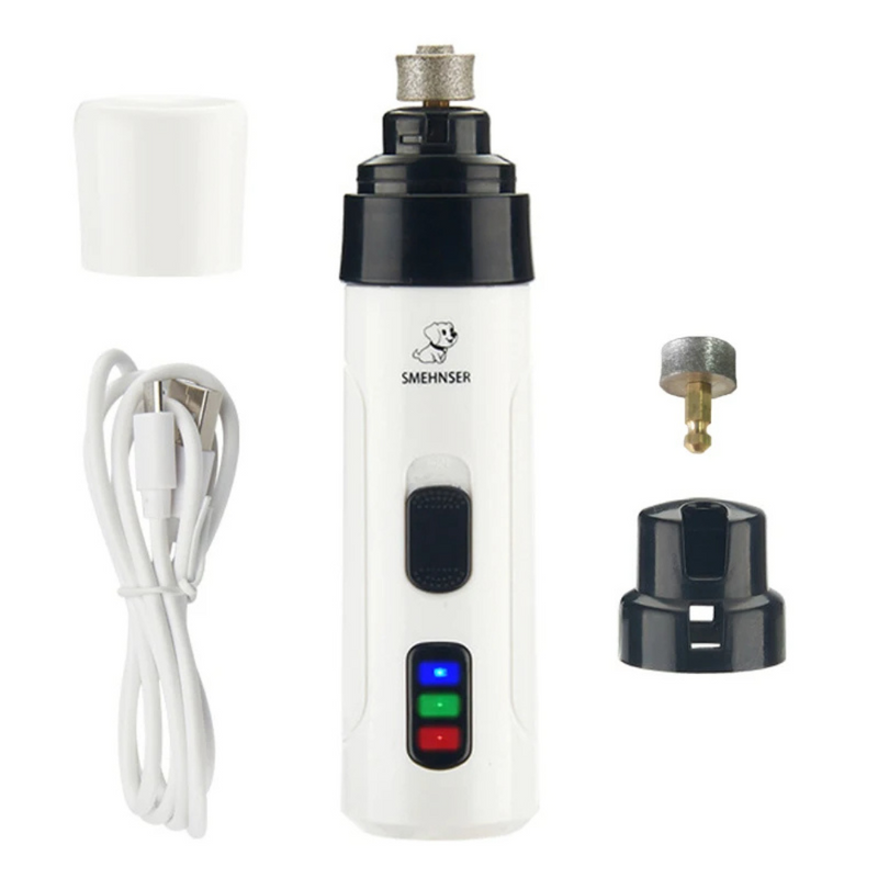 Wiederaufladbare elektrische Nagelfeile für Haustiere von Peludita – Blitzangebot!