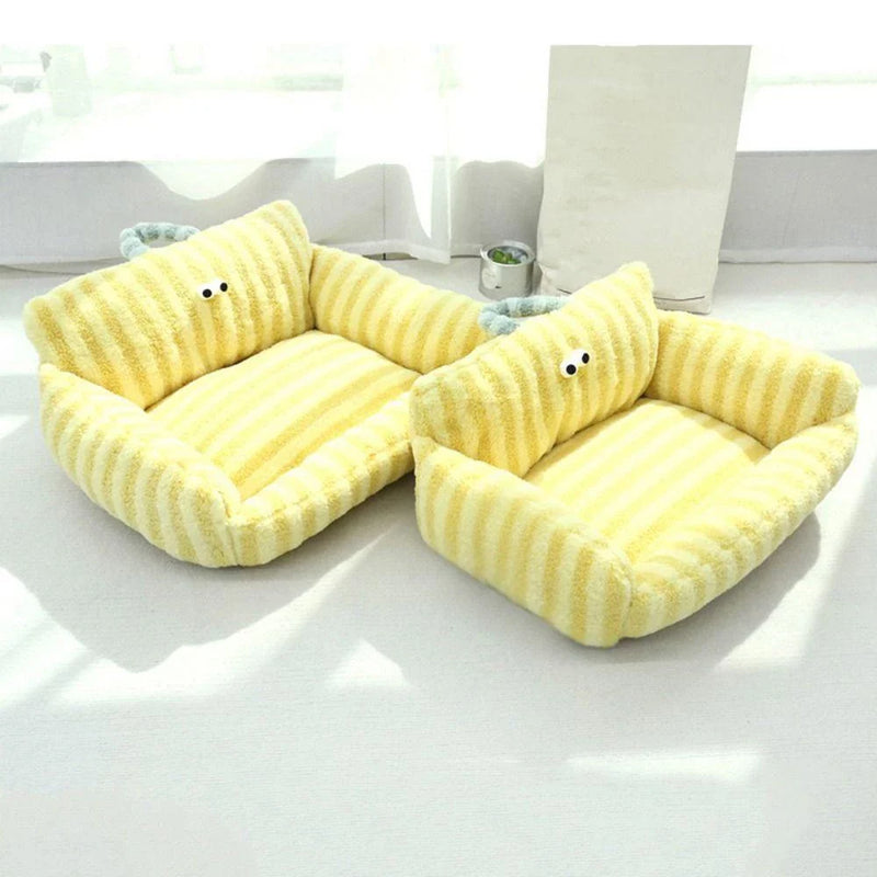 Plüschiges Schlafsofa – Ein Hauch von Stil und Komfort für Ihren besten Freund! 