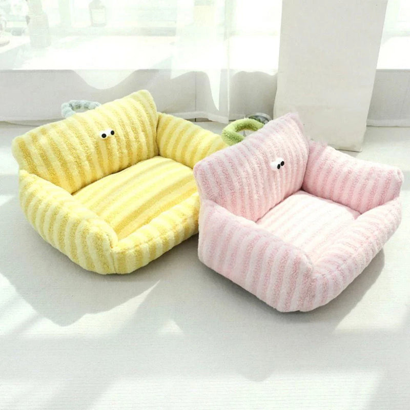 Plüschiges Schlafsofa – Ein Hauch von Stil und Komfort für Ihren besten Freund! 